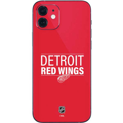 NHL Detroit Red Wings Lineup iPhone 12 Mini Skin