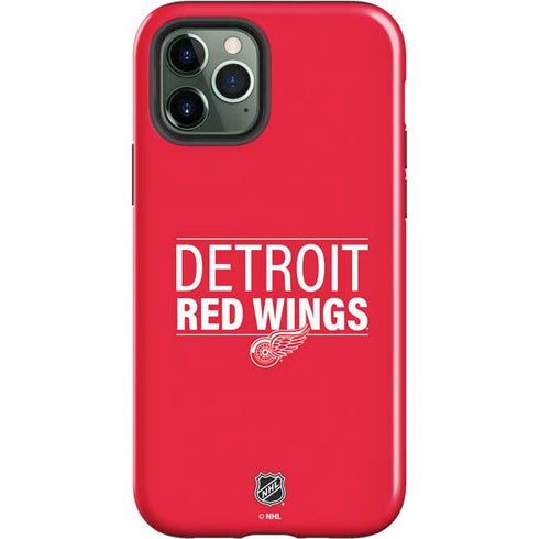 NHL Detroit Red Wings Lineup iPhone 12 Pro Impact Case