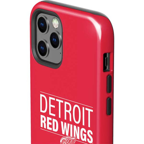 NHL Detroit Red Wings Lineup iPhone 12 Pro Max Impact Case