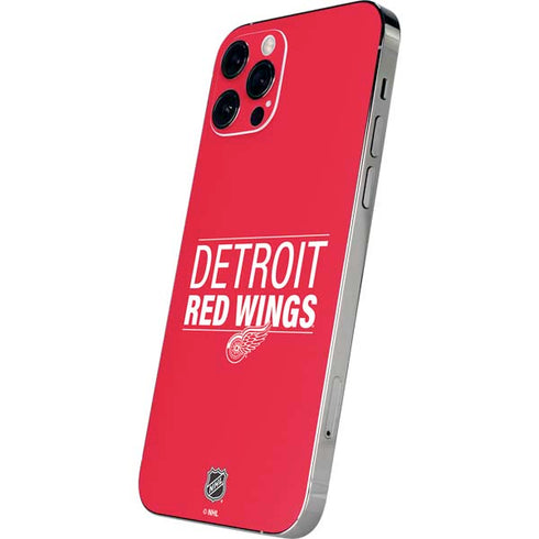 NHL Detroit Red Wings Lineup iPhone 12 Pro Skin