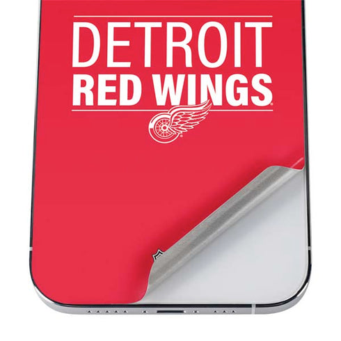 NHL Detroit Red Wings Lineup iPhone 12 Pro Skin