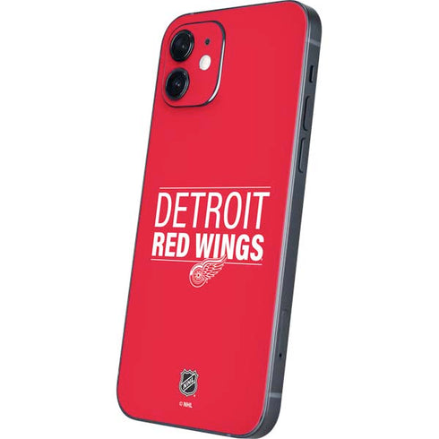NHL Detroit Red Wings Lineup iPhone 12 Skin