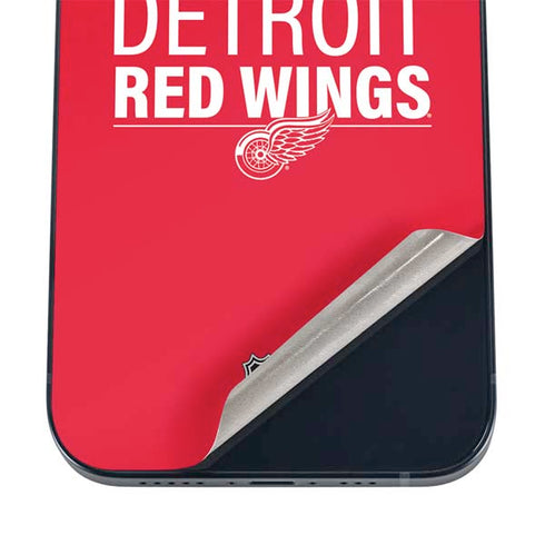 NHL Detroit Red Wings Lineup iPhone 12 Skin