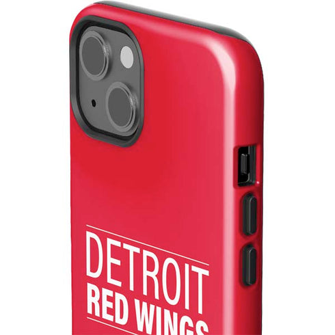 NHL Detroit Red Wings Lineup iPhone 13 Impact Case