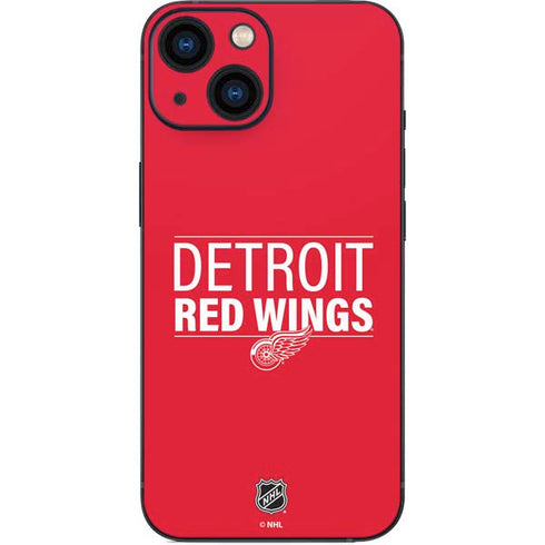 NHL Detroit Red Wings Lineup iPhone 13 Mini Skin