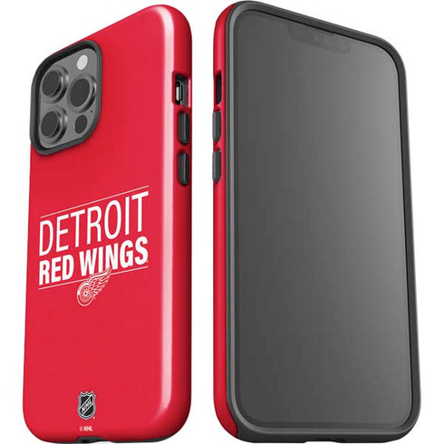 NHL Detroit Red Wings Lineup iPhone 13 Pro Max Impact Case
