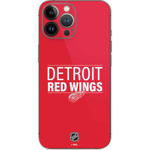 NHL Detroit Red Wings Lineup iPhone 13 Pro Max Skin
