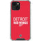 NHL Detroit Red Wings Lineup iPhone 14 Plus Clear Case