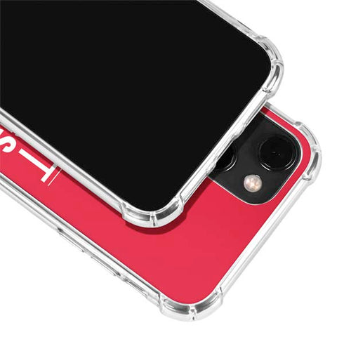 NHL Detroit Red Wings Lineup iPhone 14 Plus Clear Case