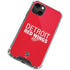 NHL Detroit Red Wings Lineup iPhone 14 Plus Clear Case