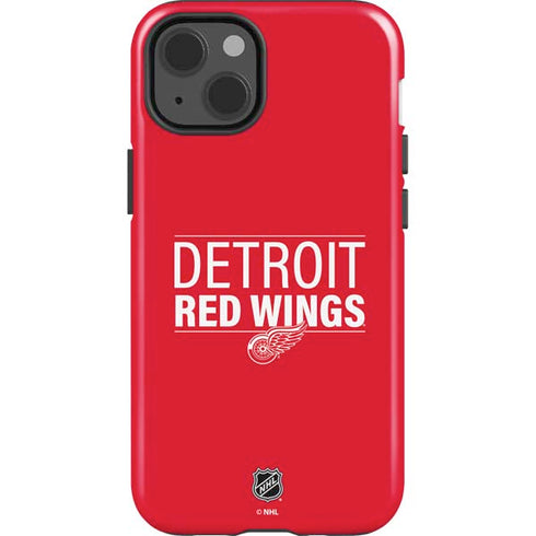 NHL Detroit Red Wings Lineup iPhone 15 Impact Case