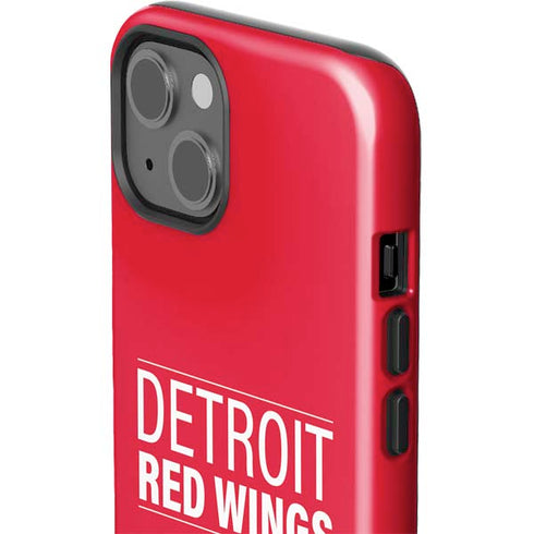 NHL Detroit Red Wings Lineup iPhone 15 Impact Case