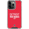 NHL Detroit Red Wings Lineup iPhone 14 Pro Clear Case