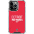 NHL Detroit Red Wings Lineup iPhone 14 Pro Clear Case