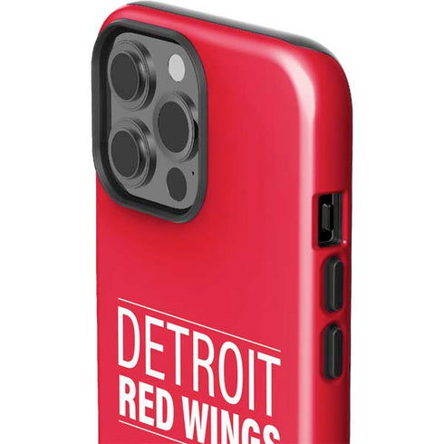 NHL Detroit Red Wings Lineup iPhone 15 Pro Max Impact Case