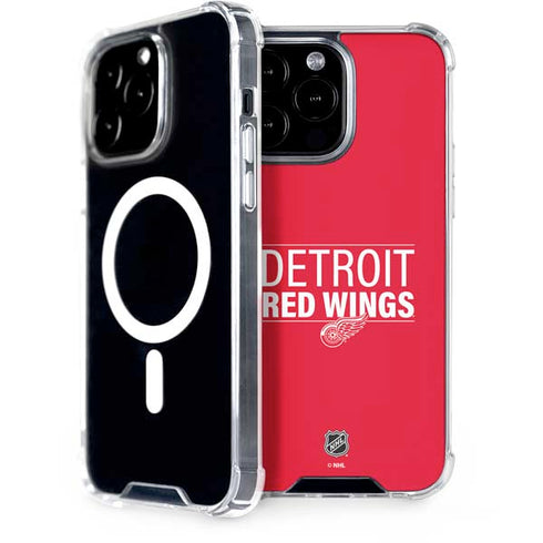 NHL Detroit Red Wings Lineup iPhone 15 Pro Max MagSafe Case