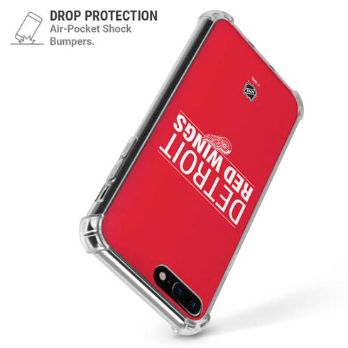 NHL Detroit Red Wings Lineup iPhone 7/8 Plus Clear Case