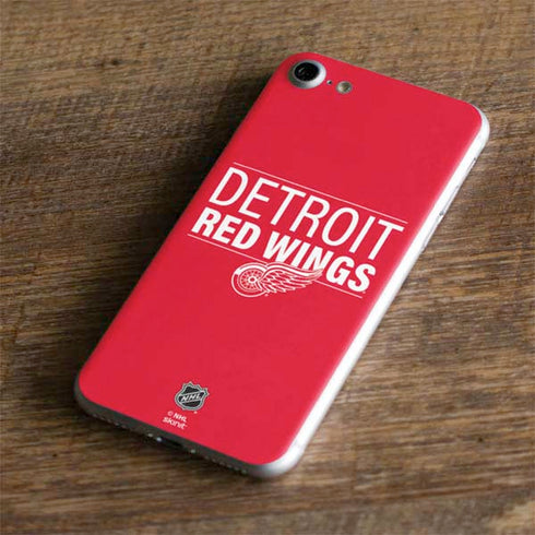 NHL Detroit Red Wings Lineup iPhone 7 Skin