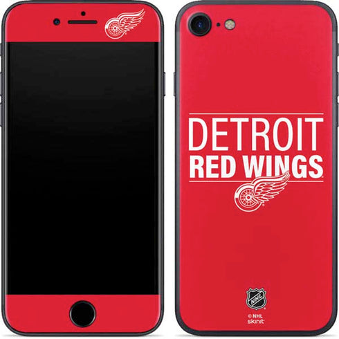 NHL Detroit Red Wings Lineup iPhone 8 Skin