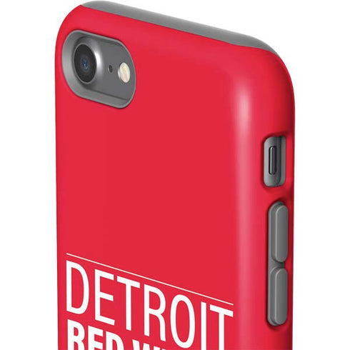 NHL Detroit Red Wings Lineup iPhone SE (2nd & 3rd Gen) Pro Case