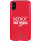 NHL Detroit Red Wings Lineup iPhone X Pro Case