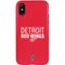 NHL Detroit Red Wings Lineup iPhone XS Pro Case