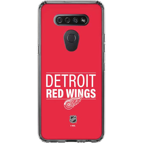 NHL Detroit Red Wings Lineup LG K51/Q51 Clear Case