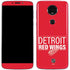 NHL Detroit Red Wings Lineup Moto E5 Plus Skin