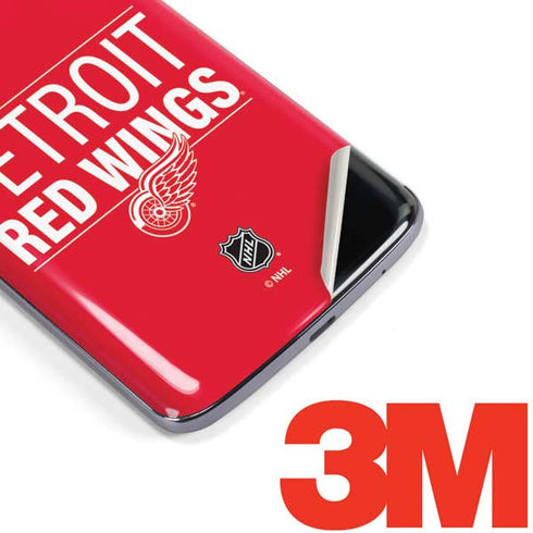NHL Detroit Red Wings Lineup Moto E5 Plus Skin