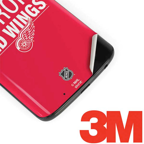 NHL Detroit Red Wings Lineup Moto G6 Skin