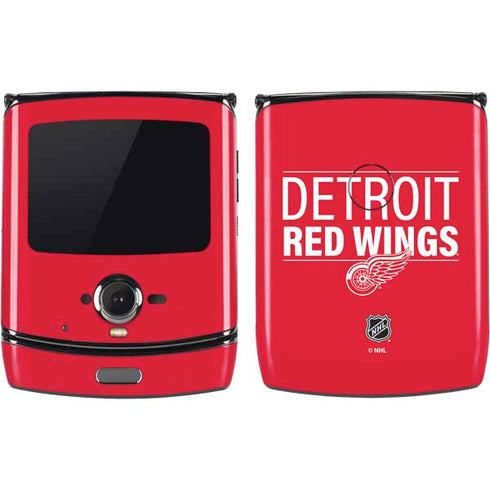 NHL Detroit Red Wings Lineup Motorola RAZR Skin