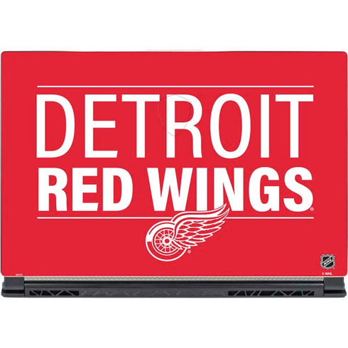 NHL Detroit Red Wings Lineup MSI GS65 Stealth Laptop Skin