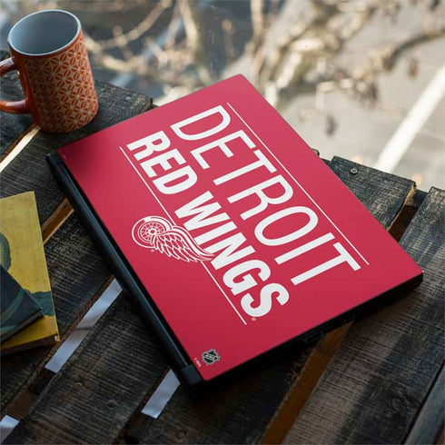 NHL Detroit Red Wings Lineup MSI GS65 Stealth Laptop Skin