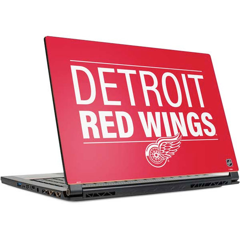 NHL Detroit Red Wings Lineup MSI GS65 Stealth Laptop Skin