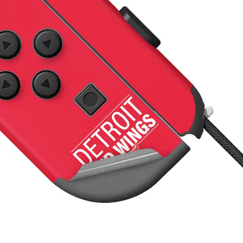 NHL Detroit Red Wings Lineup Nintendo Joy-Con (L/R) Controller Skin