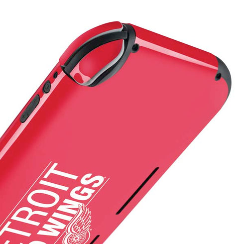NHL Detroit Red Wings Lineup Nintendo Switch Lite Skin
