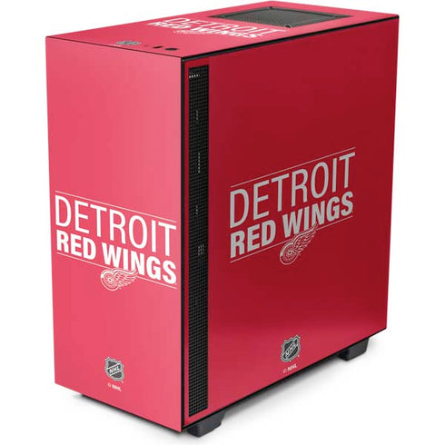 NHL Detroit Red Wings Lineup NZXT H510 Compact ATX Mid-Tower Case Skin
