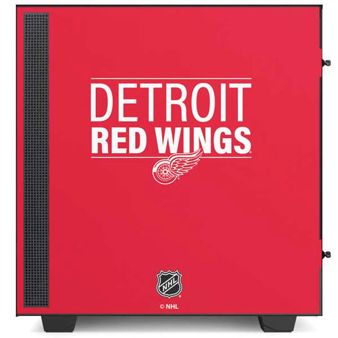NHL Detroit Red Wings Lineup NZXT H510 Compact ATX Mid-Tower Case Skin