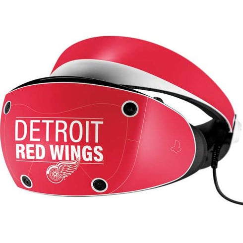 NHL Detroit Red Wings Lineup PlayStation VR2 Skin
