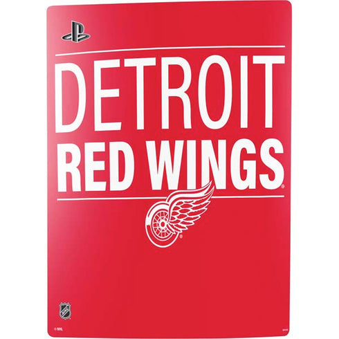 NHL Detroit Red Wings Lineup PS5 Console Skin