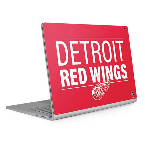 NHL Detroit Red Wings Lineup Surface Book 2 15in Skin