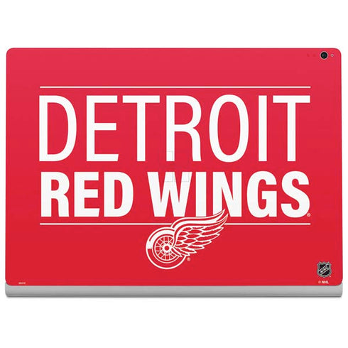 NHL Detroit Red Wings Lineup Surface Book 2 15in Skin