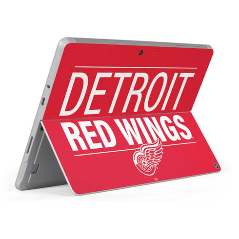 NHL Detroit Red Wings Lineup Surface Go Skin