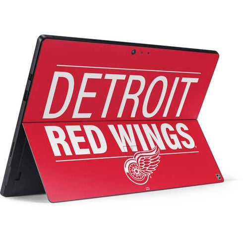 NHL Detroit Red Wings Lineup Surface Pro 6 Skin
