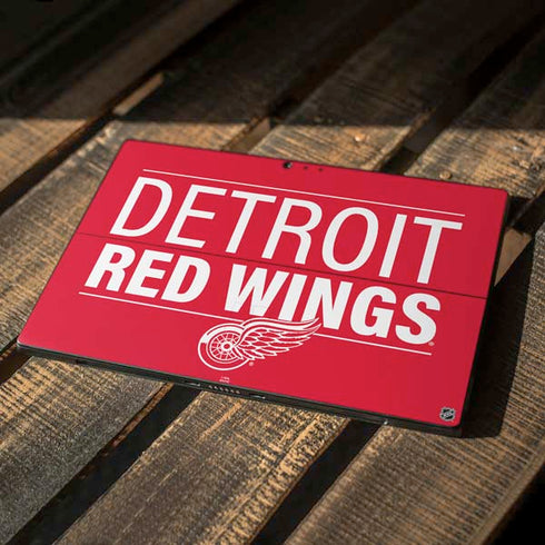 NHL Detroit Red Wings Lineup Surface Pro 6 Skin