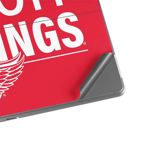 NHL Detroit Red Wings Lineup Surface Pro 8 Skin