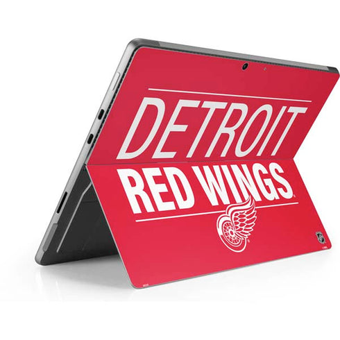 NHL Detroit Red Wings Lineup Surface Pro 9 Skin