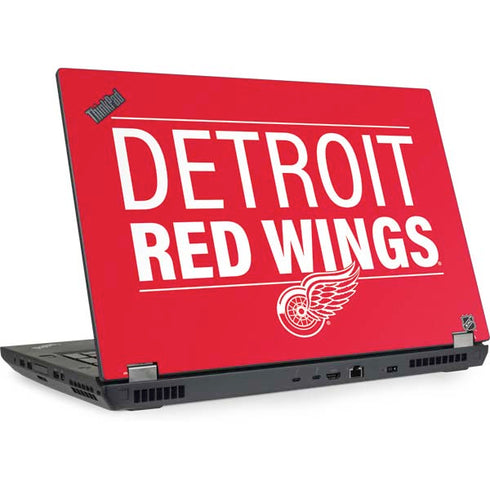 NHL Detroit Red Wings Lineup Lenovo ThinkPad Skin