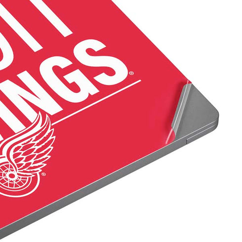 NHL Detroit Red Wings Lineup Universal Laptop 16in (13 x 9.4in) Skin