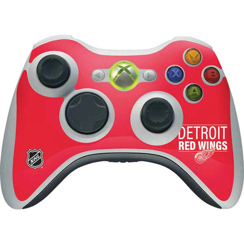 NHL Detroit Red Wings Lineup Xbox 360 Wireless Controller Skin